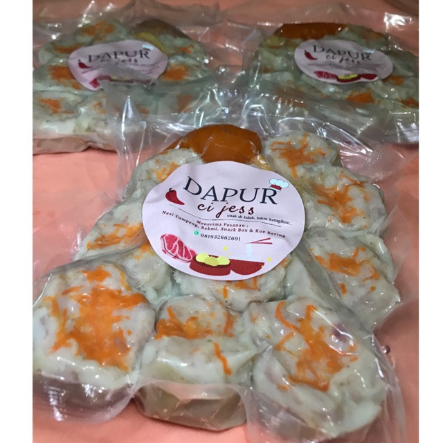 

Siomay Dimsum Premium Halal Udang dan Ayam isi 10pcs