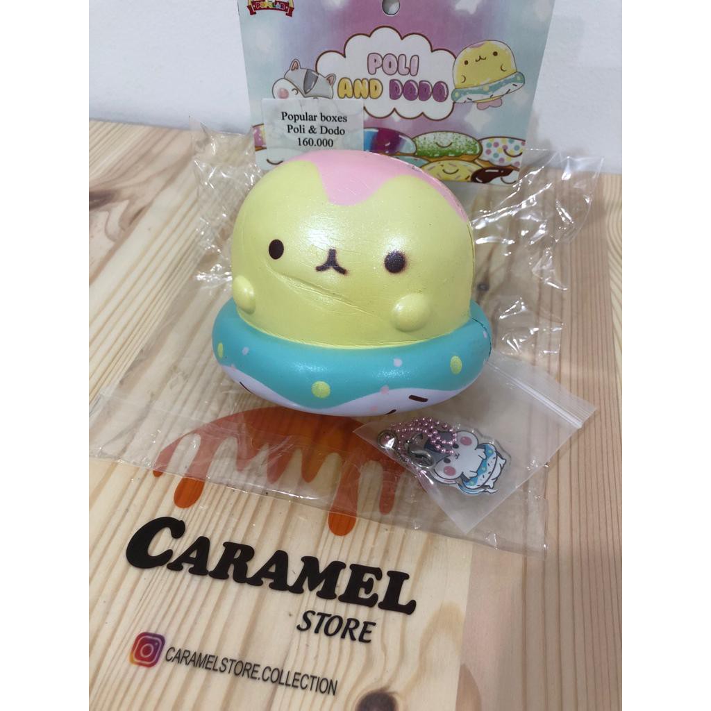 PROMO Poli & dodo Squishy Licensed By Popular boxes (Squishy Poli & dodo Slow & Soft)