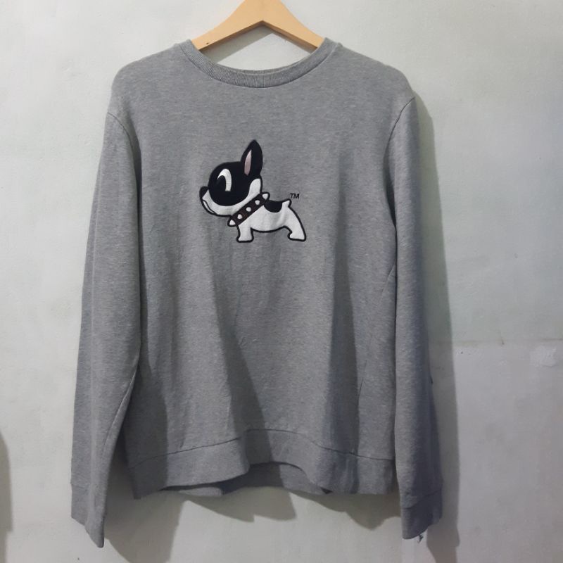 Crewneck Hoodie Sweater Kaos Pancoat Pop Dog Second Bekas Murah