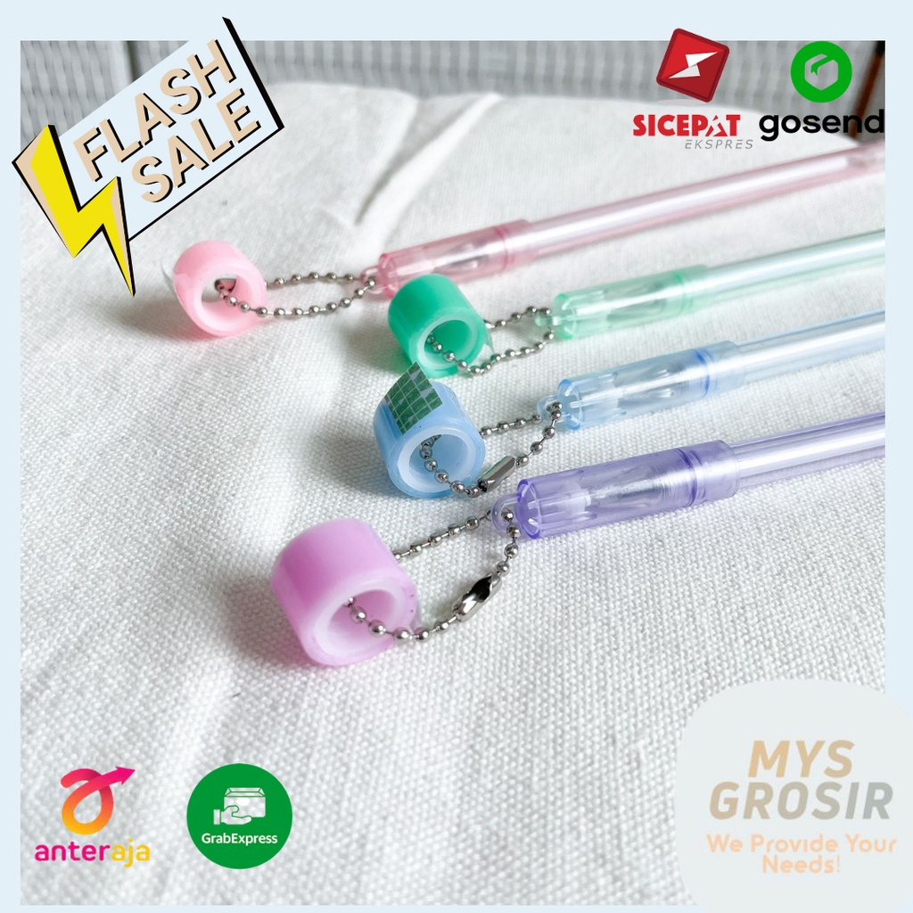 

pulpen gantungan solatip lucu Alat Tulis Kantor perlengkapan sekolah kado unik lucu murah grosir ready jakarta bisa cod Harga bersahabat Produk Berkualitas IVN578