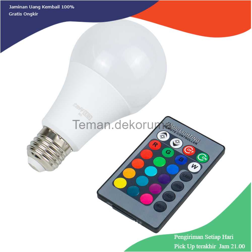 TD-DHA TaffLED Lampu Bohlam RGB dengan Remote Control E27 10 W - B5