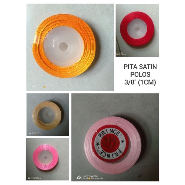 

pita satin souvenir 3/8" || pita 1cm satin