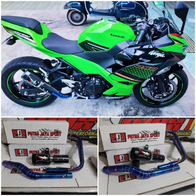 Knalpot austin racing for ninja 250 fi / cbr250rr  / R25
