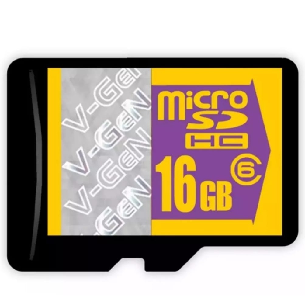 MEMORY CARD / MMC MICRO SD 16GB V-GEN CLASS 6 48MB/s - MEMORY MICRO SD V-GEN 16GB-ORIGINAL