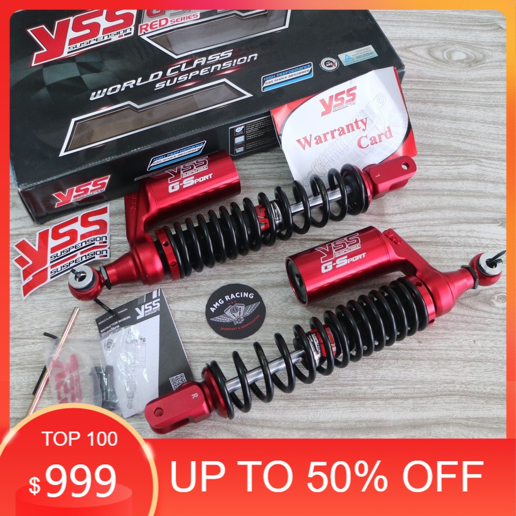YSS PROMO Shock PCX YSS G Sport Red Series 350mm Shockbreaker