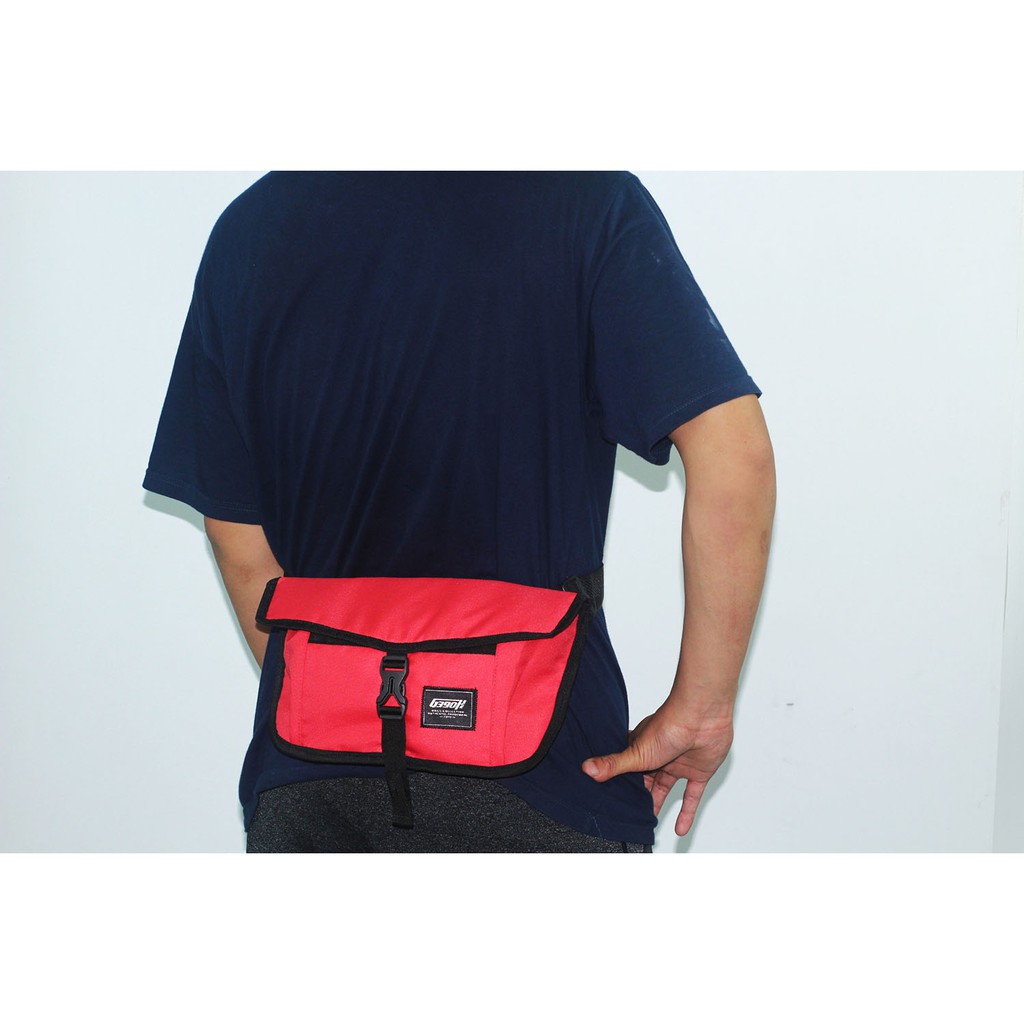 Tas waistbag pria Multi Pungsi/Tas slempang Pria/Tas Stang Sepedah / tas slingbag Tas Saddle Sepedah