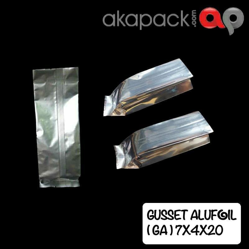 

GA 7x4x20 Gusset Alufoil