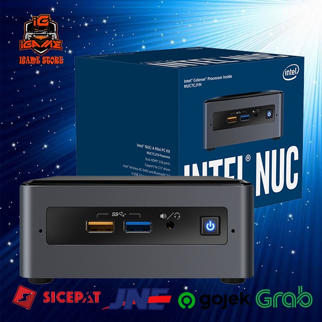 INTEL NUC NUC7CJYHN Intel Celeron J4005 I 8GB I SSD 240GB NAMPOL GAN