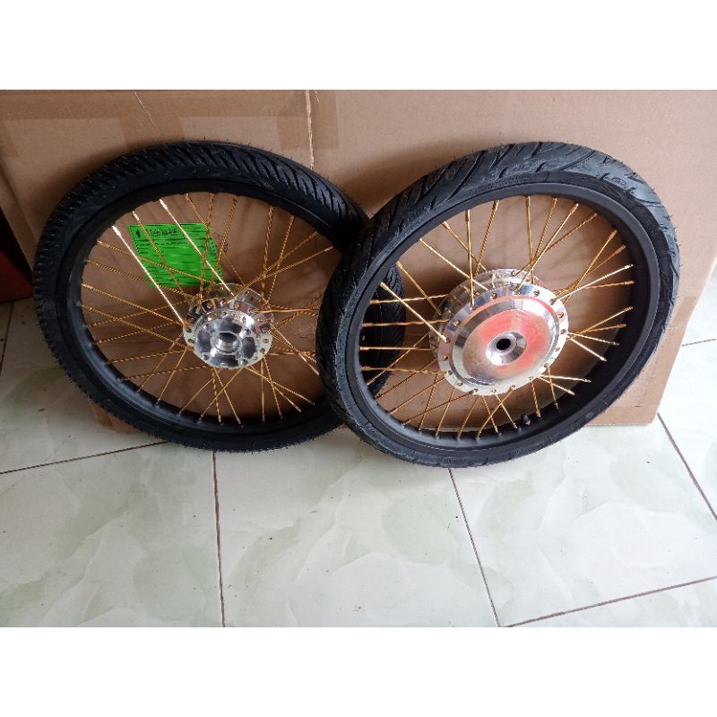velg jari jari beat street ring 17x140/140 plus ban siap pasang