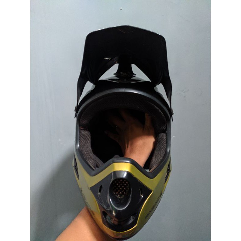 helm 661 sixsixone comp black gold not seven oneal fox urge dll