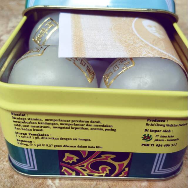 Bai Feng Wan / Pak Fung Pills penyubur kandungan isi 4 pills