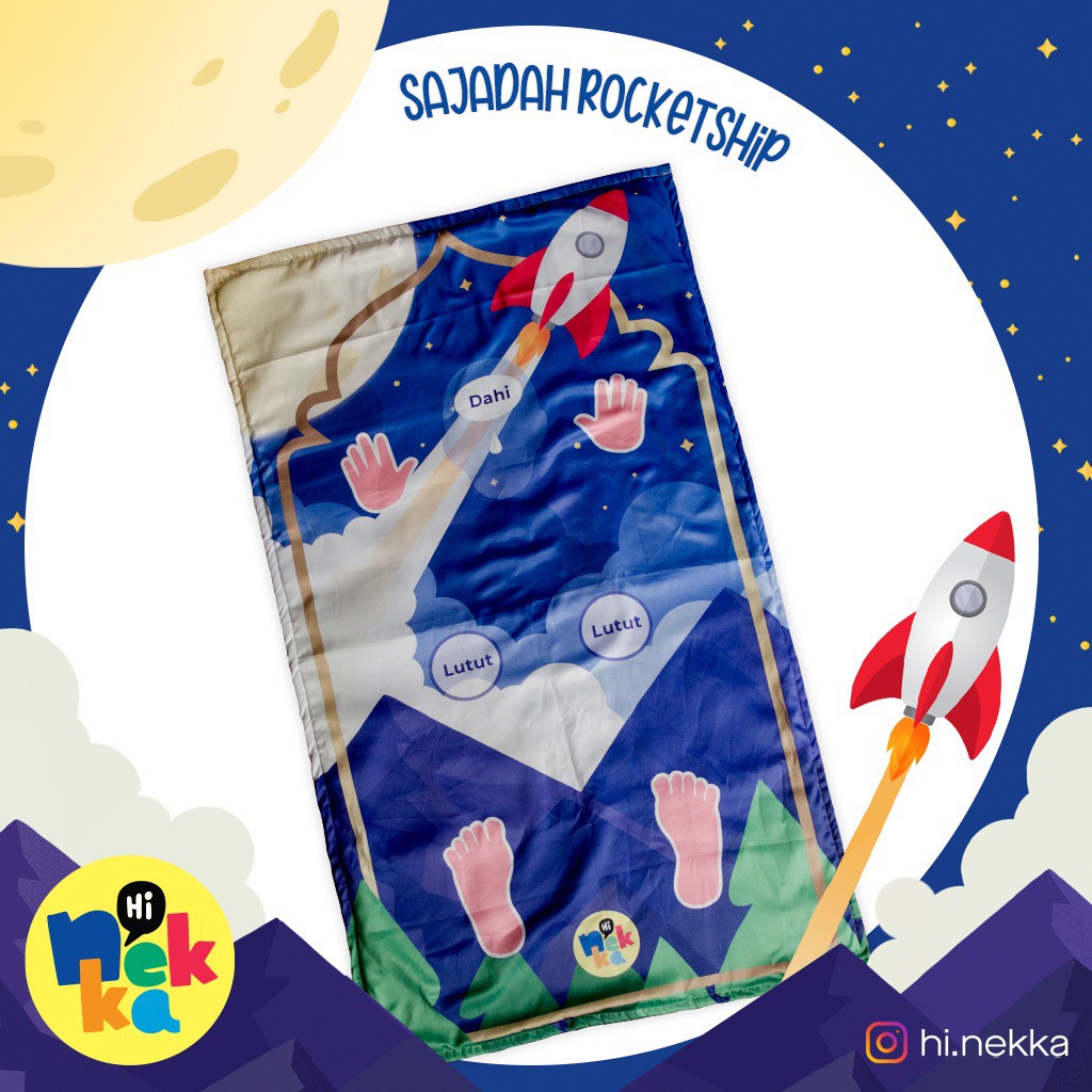 Sejadah Anak Lucu - Laki laki (GRATIS TAS SAJADAH)