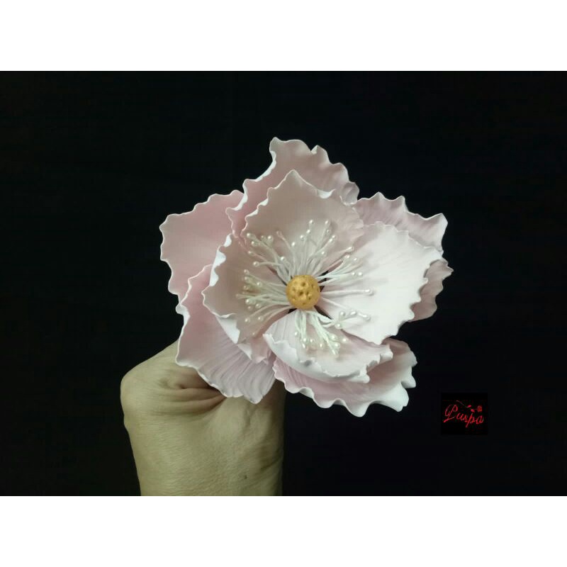 

(411/PPEG8) Gumpaste Flower Sugar Flower/Bunga Gumpaste Peoni