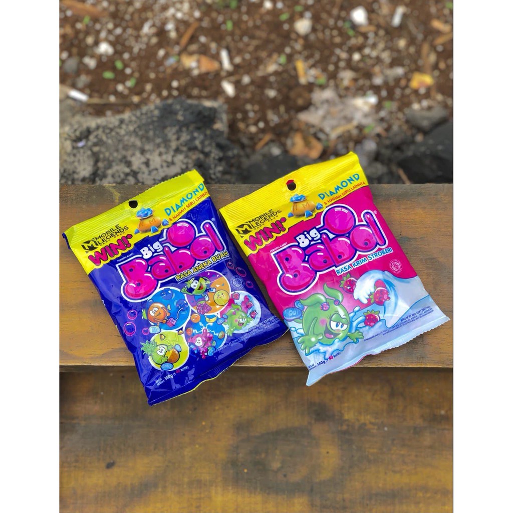 

Permen Karet Big Babol 140g