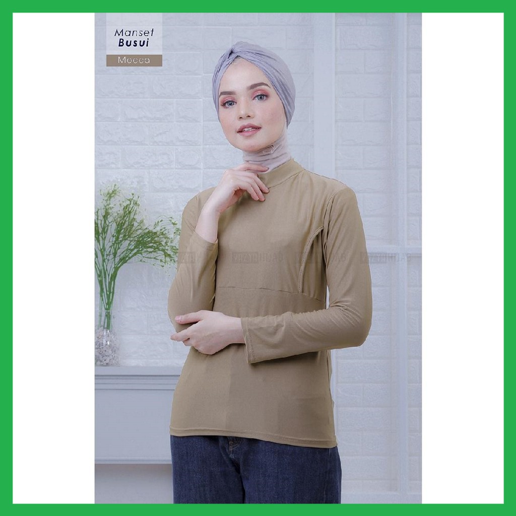 Terlaris!! Manset Busui  /Baju Menyusui / Kaos Ibu Menyusui  / Daleman Manset Menyusui Friendly