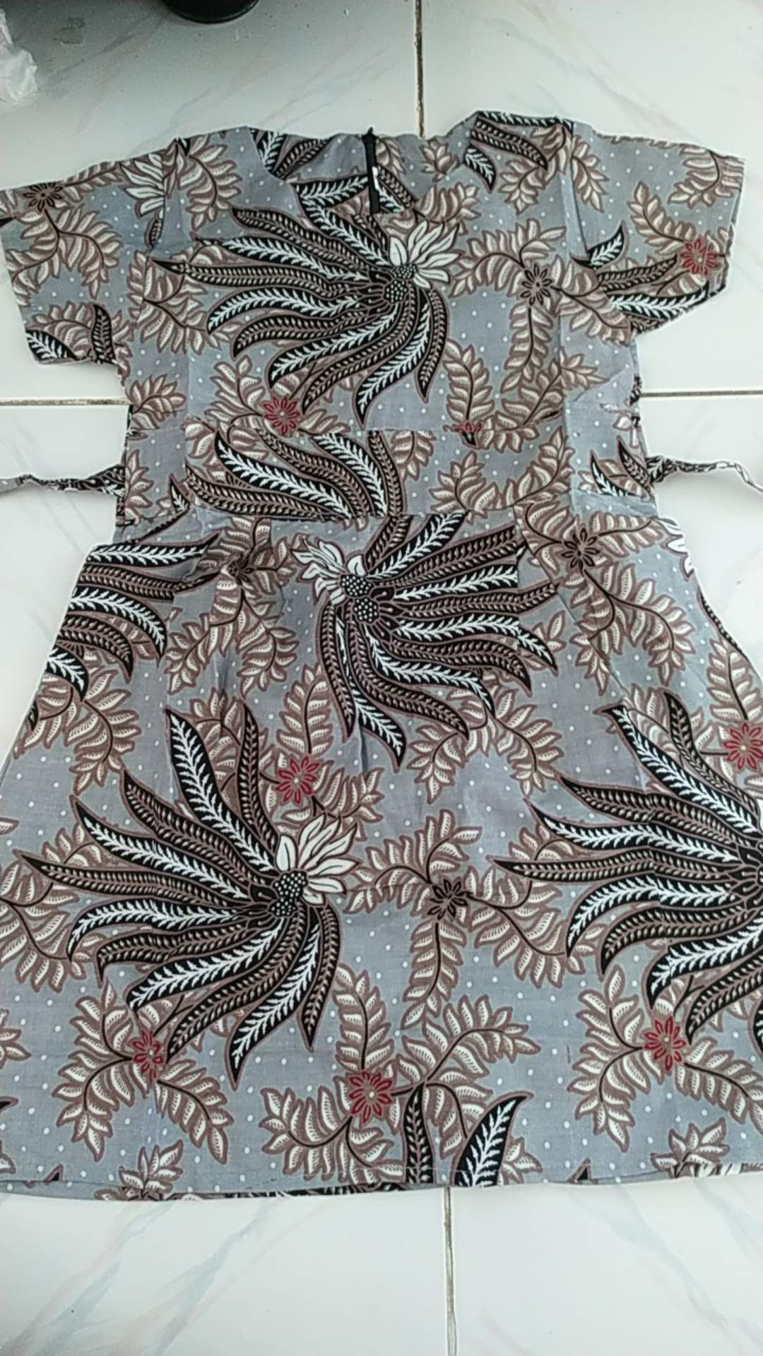 Dress Batik Anak Perempuan Umur 2-10 Tahun - Motif Batik Bervariasi - Batik Anak Harga Ecer