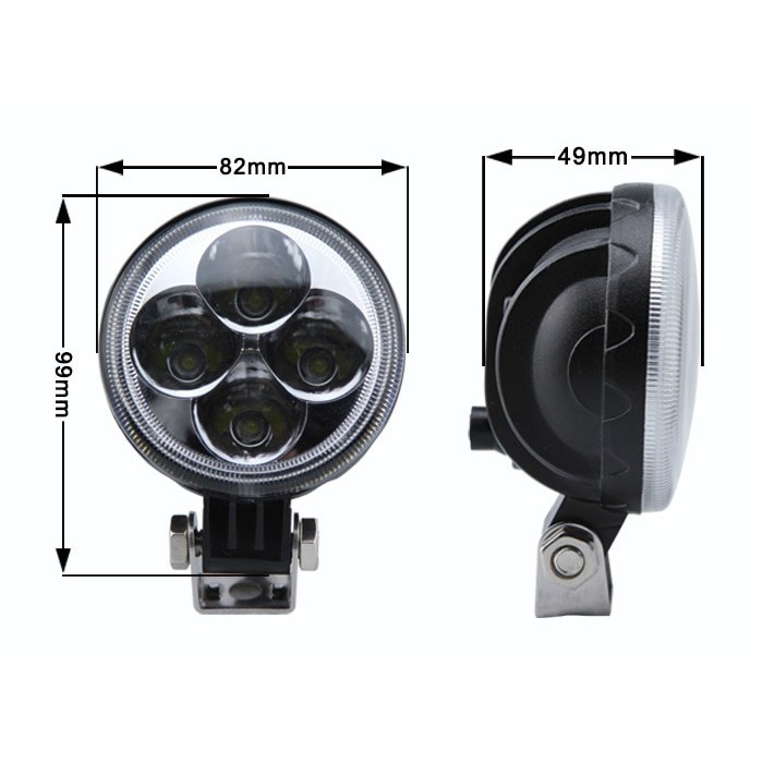 Lampu Led Work Light 12 Watt Offroad Foglamp