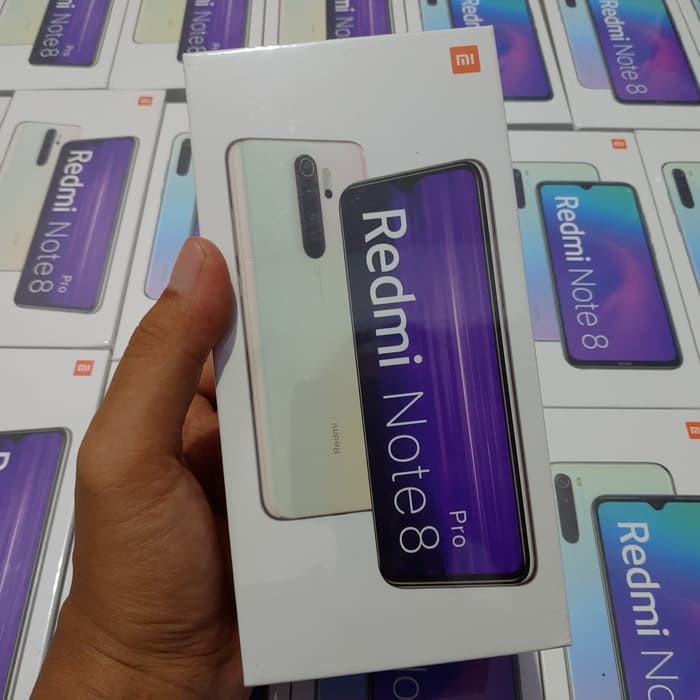 Xiaomi Redmi Note 8 Pro 6 - 64 GB Garansi Resmi - Abu-abu - Hijau - Putih - Biru