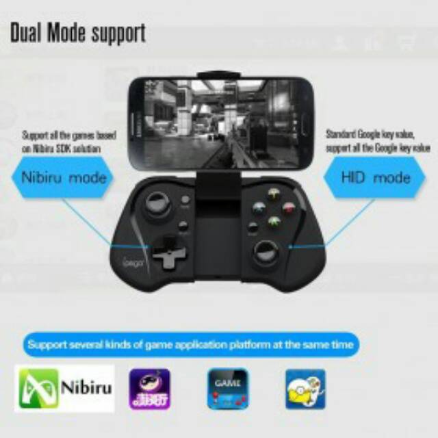 Ipega 9052 Wireless Bluetooth  Gamepad w/ Nibiru Solution for Android