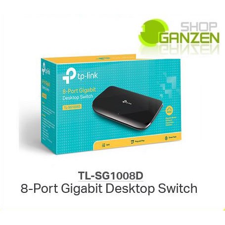 TP-Link TL-SG1008D 8-Port Gigabit Desktop Switch Plastic Case