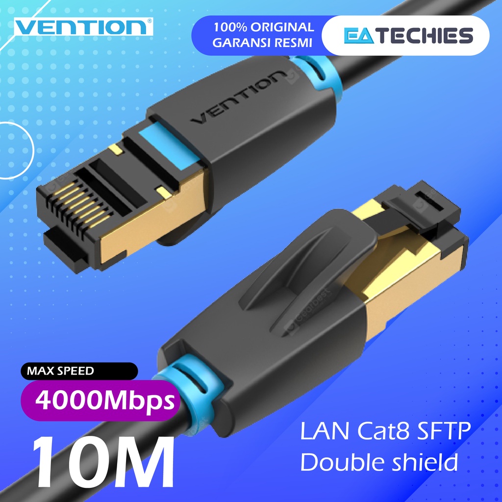 [10M] Vention Kabel LAN Cat8 RJ45 Ethernet Internet Network Patch IKA