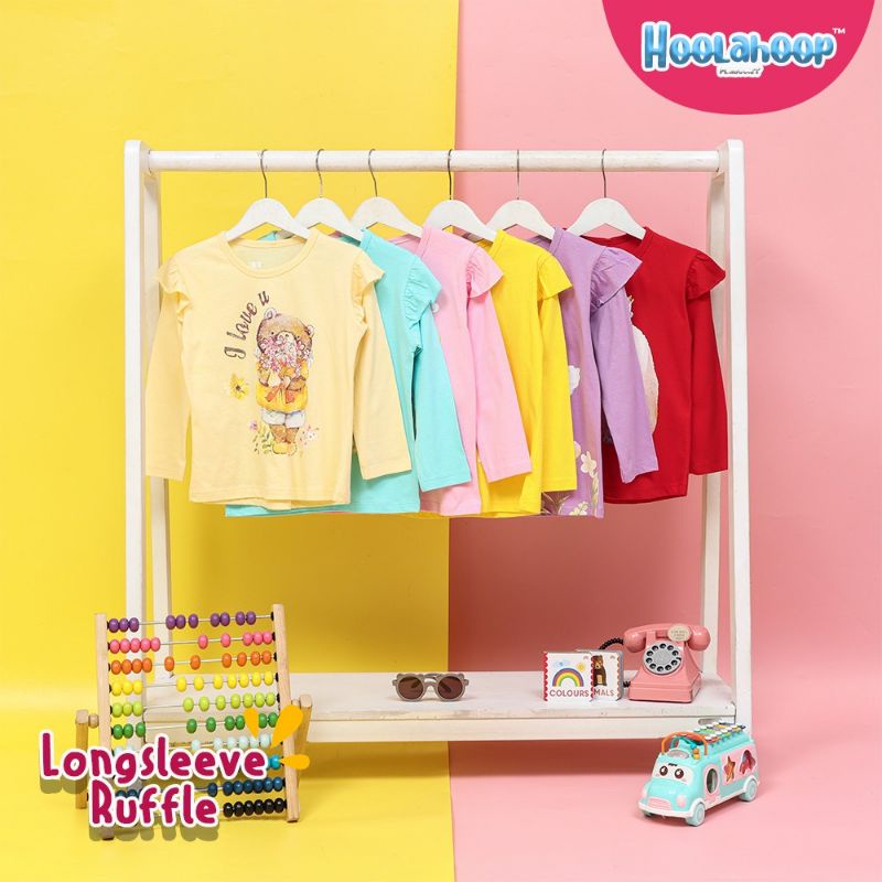 KAOS HOOLAHOOP PLAYSTUFF LONGSLEEVE RUFFLE 2-10T