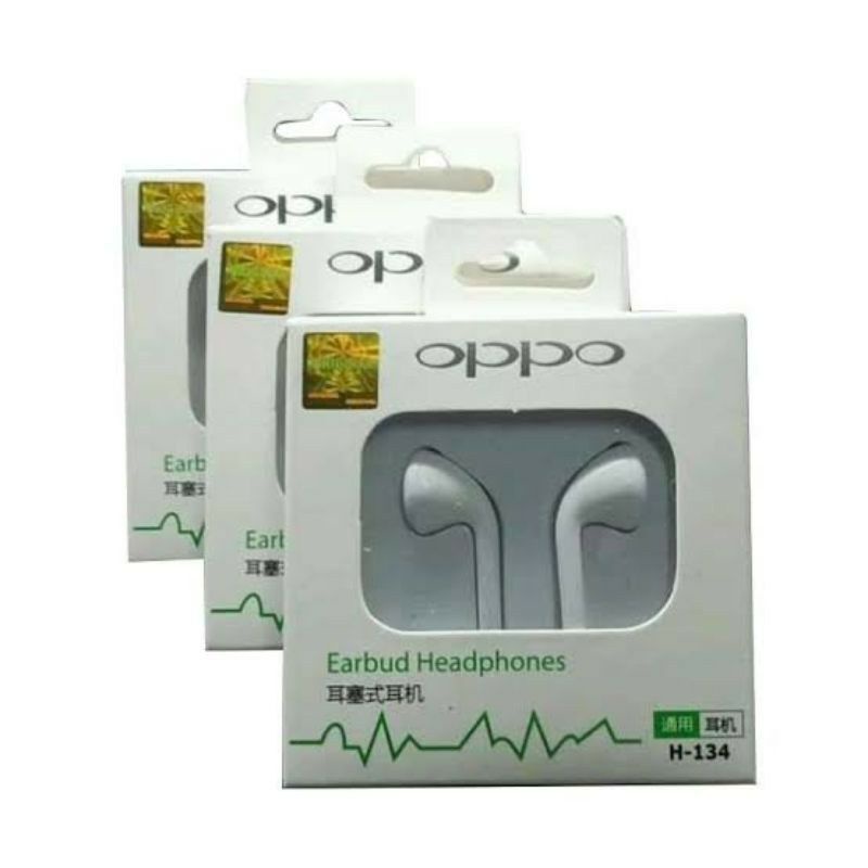 HF BRANDED MH133 OPPO / HEADSET / HEDSET / HANDSFREE / EARPHONE