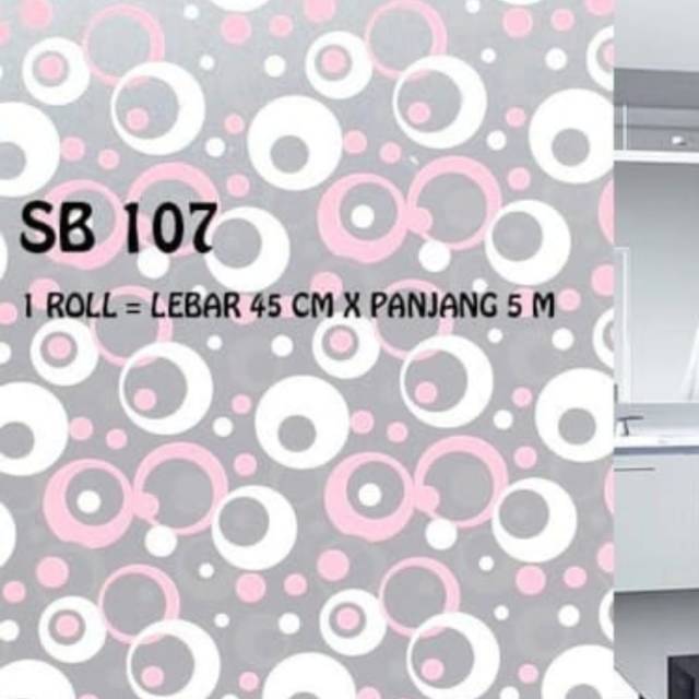 

Stiker Kaca - 45 cm x 5 m