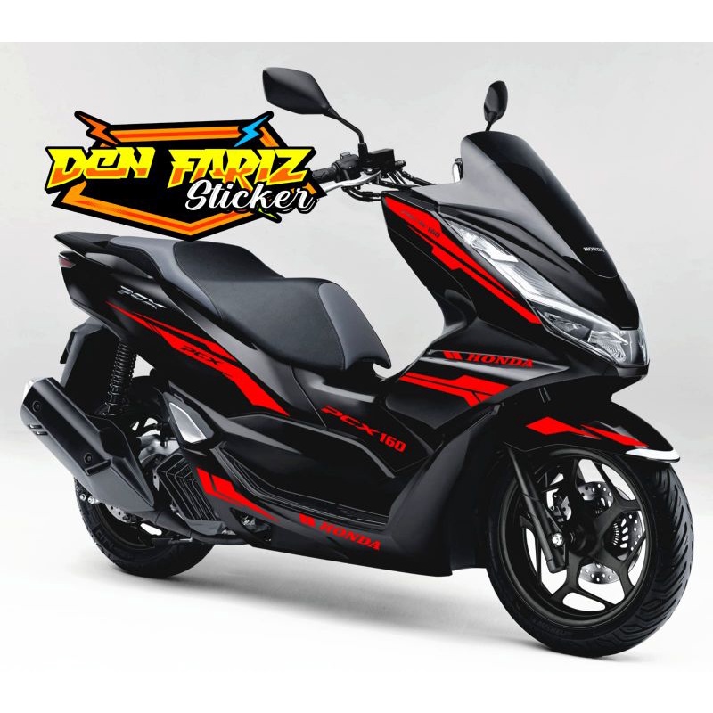 Stiker bodi pcx 160 Cutting stiker body pcx 160