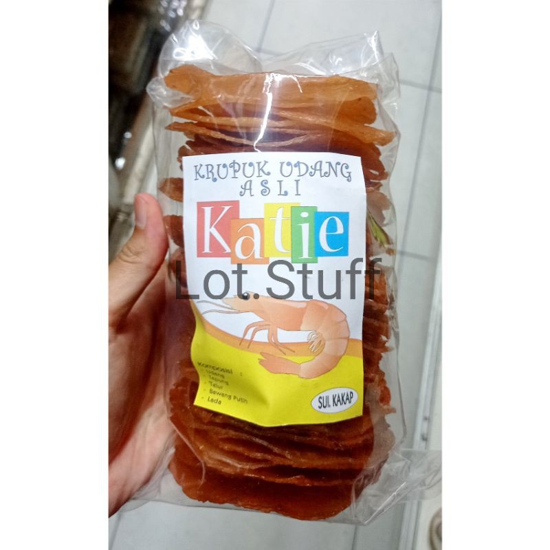 

Kerupuk Udang/Krupuk Udang Asli Katie Khas Kakap/Kalbar~Belum Goreng