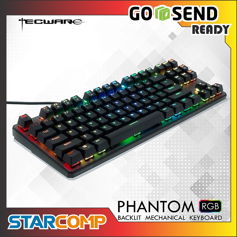 Jual Tecware Phantom TKL RGB Gaming Mechanical Keyboard Indonesia