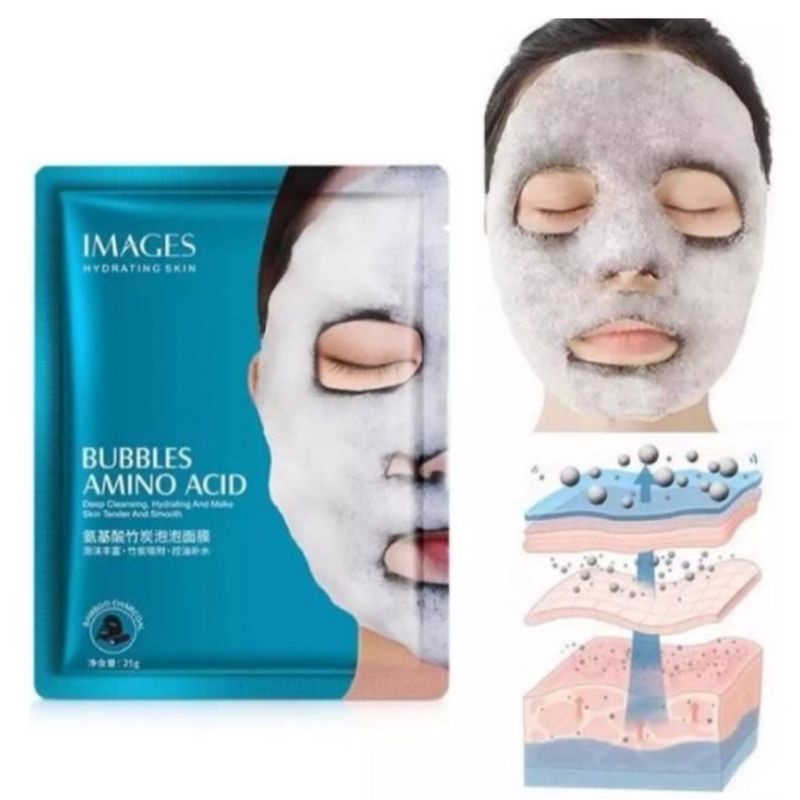 IMAGES BUBBLES FACIAL MASK