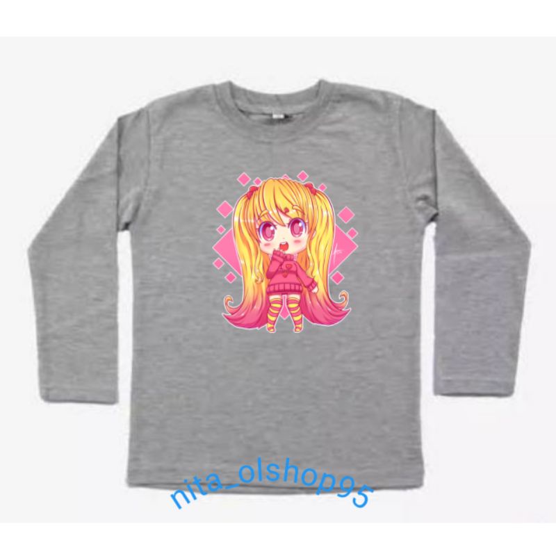 baju anak lengan panjang baju anak karakter baju anak anime