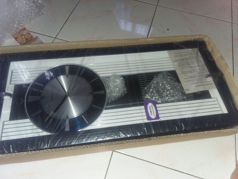 Jam Dinding Bell Bandul Merk Sakana Seri 388-1 / Best Seller / Awet