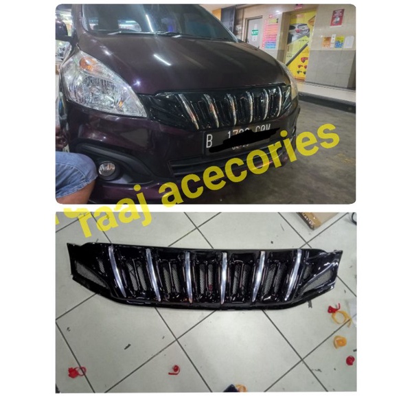 Grill Apollo Ertiga 2015-2017 hitam glossy