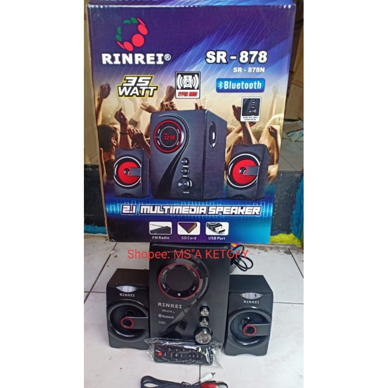 Speaker Multimedia Rinrei 878 N / 878 E