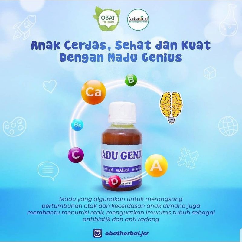 

Madu anak Genius untuk fokus