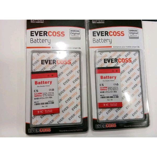 Battery Baterai Evercross C5 Ori Batre Evercross C5 Original