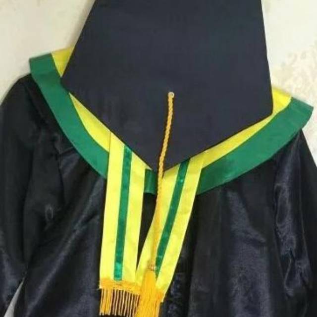 BAJU TOGA WISUDA READY ANAK TK PAUD BERKUALITAS 1 SET 100% ORIGINAL