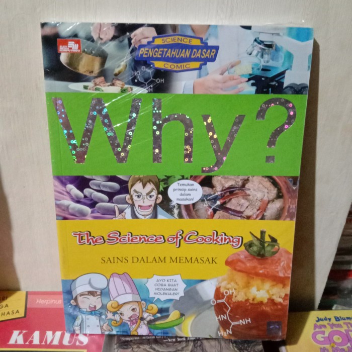 Promo Pengetahuan Dasar Comic Why?.Sains Dalam Memasak. Terbaru
