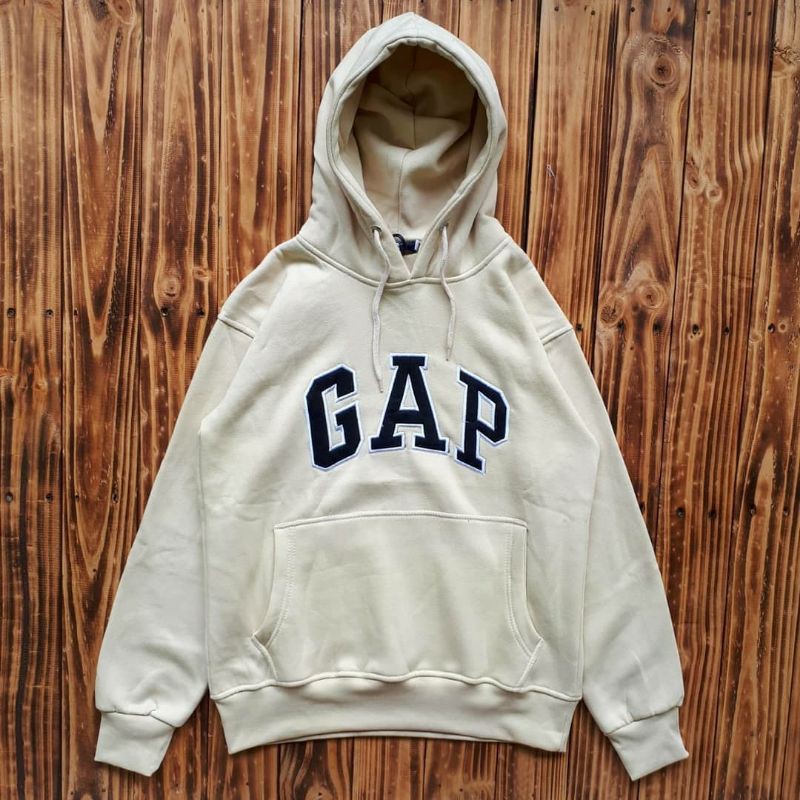 JAKET HOODIE : GAP MOCCA