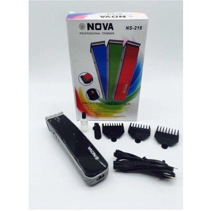 Alat Cukur Rambut NS216 Cukur Jenggot / Hair Clipper Rambut Hair Trimmer NOVA NS-216