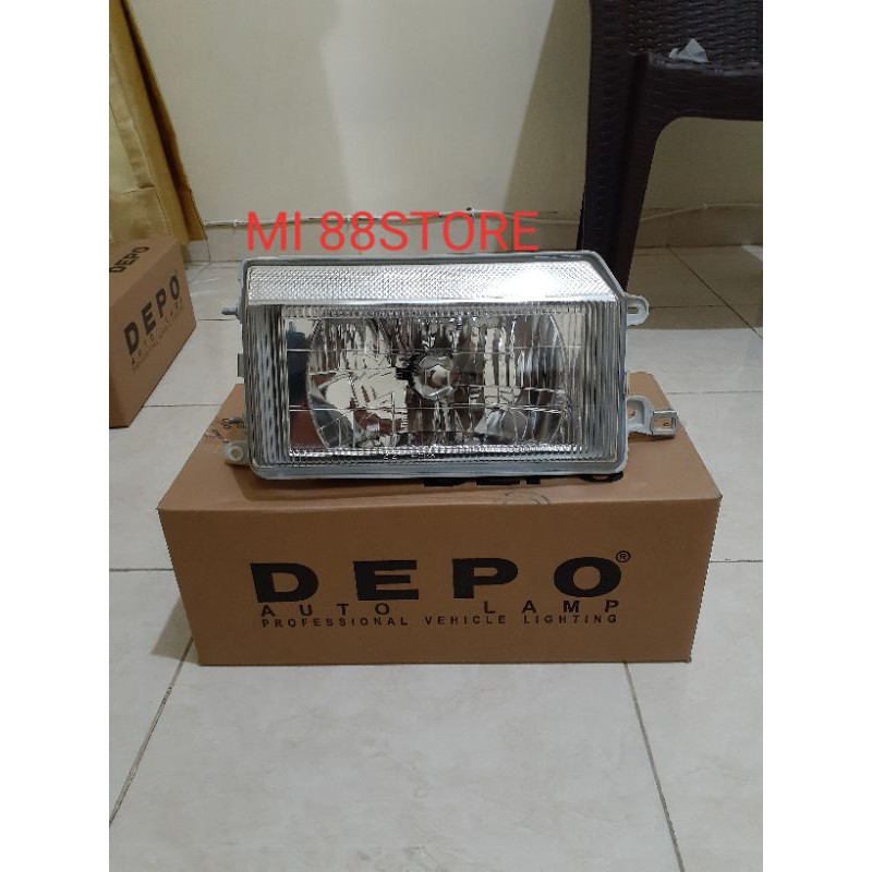 Headlamp Depan 1pc Toyota Kijang Grand (Depo)