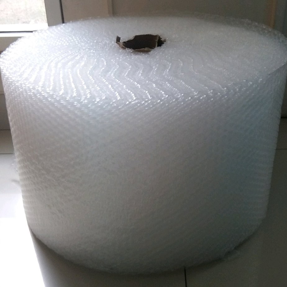 Bubble Wrap Bening 50 meter dengan Lebar 30 dan 40 cm Tebal dan Kuat