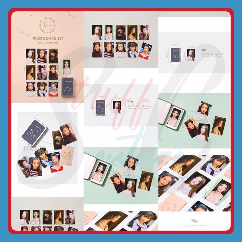 [PO] IU CELEBRITY PHOTOCARD SET