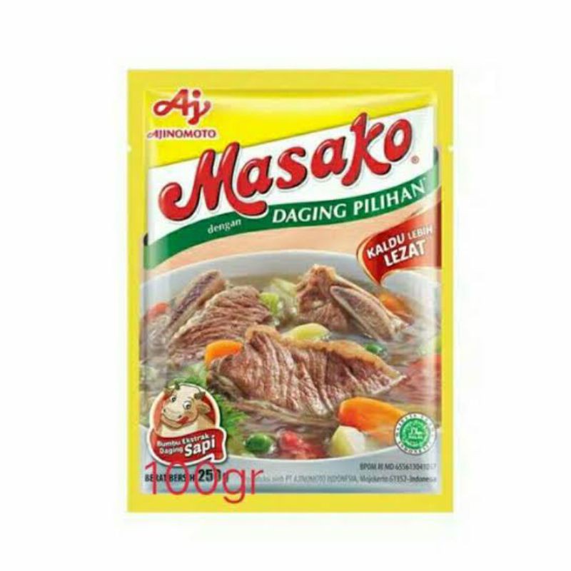 

Penyedap Masako 100gr - Bakul Sayur Murah Bandung