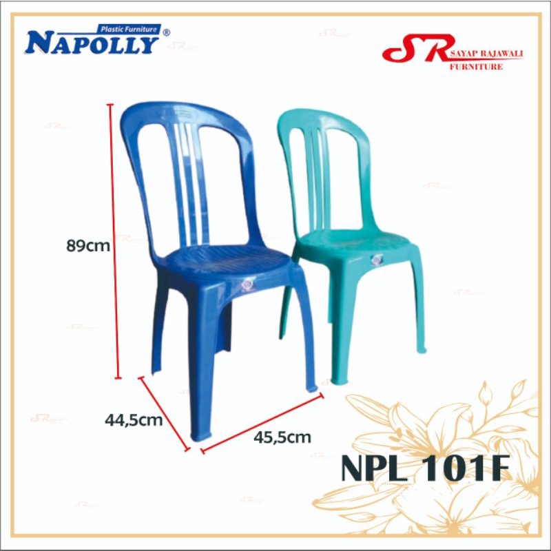 Kursi Plastik Napolly 101f
