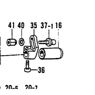 146540000 Bushing Brother B551 Mesin Jahit Obras 146540-000