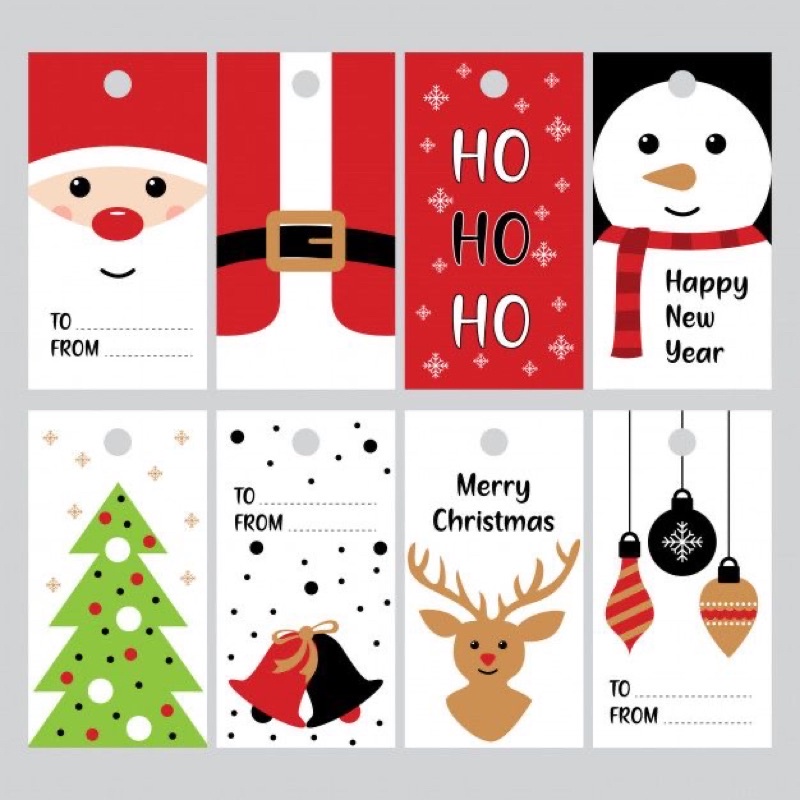 

Christmas Gift Tags/Hangtag Natal