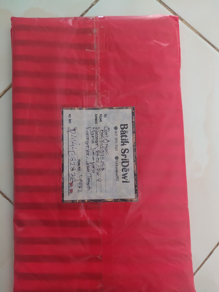 Kain Batik Solo Karakter Motif Wayang Salur